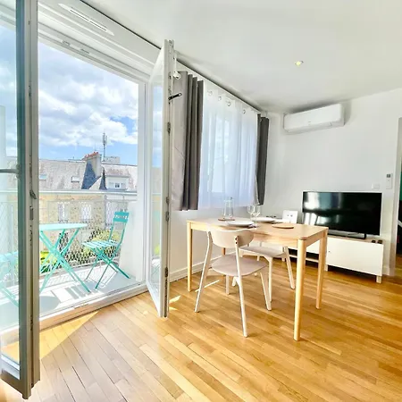 Les Alizes - Balcon - Climatisation Apartment Lorient Exterior photo