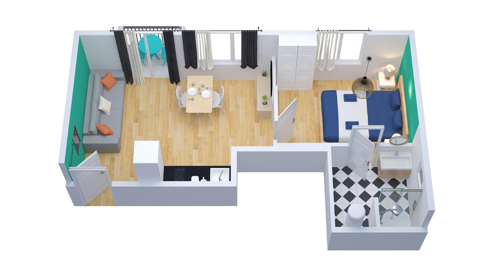 Les Alizes - Balcon - Climatisation Apartment Lorient